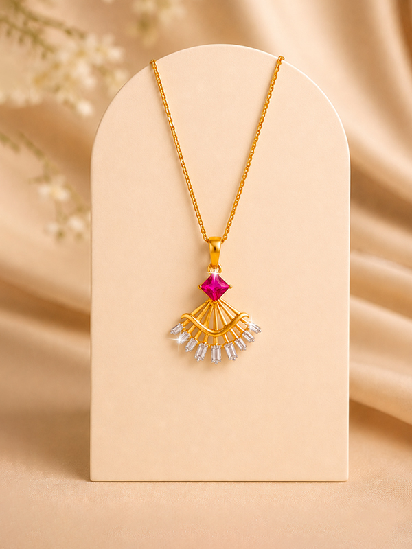 Gold Diamond Necklace